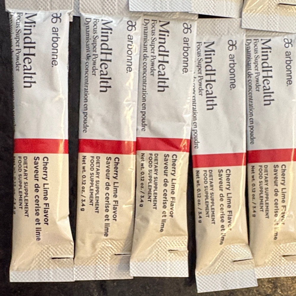 Arbonne MindHealth Cherry Lime Flavor Packets